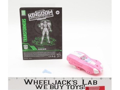 Arcee 100% Complete Transformers Kingdom War for Cybertron WFC 2020 Hasbro