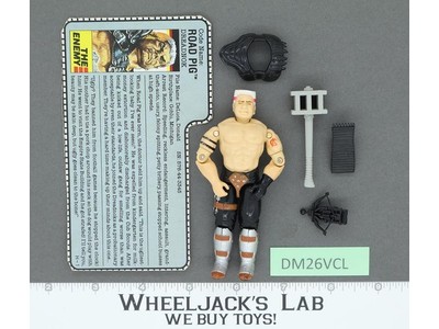 Road Pig V1 100% Complete G.I. Joe 1988 Hasbro Vintage Action Figure