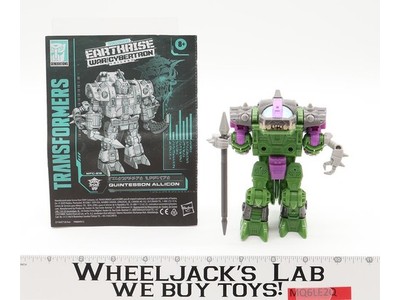 Quintesson Allicon 100% Complete Transformers Earthrise WFC 2020 Hasbro Figure