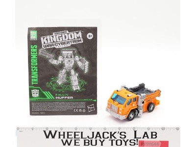 Huffer 100% Complete Transformers Kingdom War For Cybertron 2021 Hasbro Figure