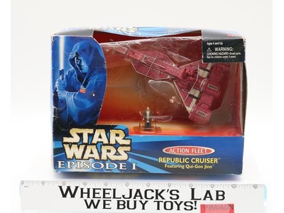 Republic Cruiser Star Wars Episode 1 Micro Machines Action Fleet Galoob NEW MISB