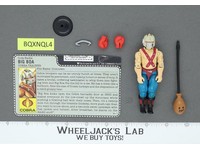 Big Boa V1 100% Complete G.I. Joe 1987 Hasbro Vintage Action Figure