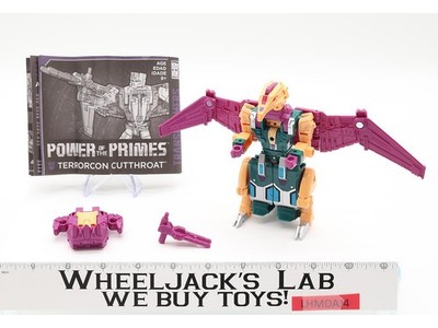 Cutthroat Complete Transformers Power of the Primes 2017 Hasbro Action Figure