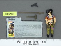 Zanzibar V1 100% Complete G.I. Joe 1987 Hasbro Vintage Action Figure