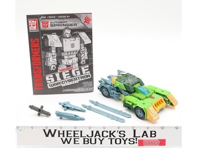 Springer 100% Complete Transformers Siege War for Cybertron 2018 Hasbro Figure