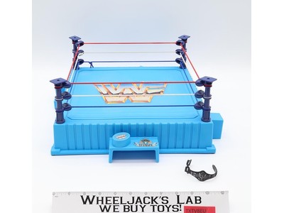 Official Wrestling Ring WWE WWF 1990 Hasbro Action Figure Playset Vintage