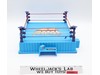 Official Wrestling Ring WWE WWF 1990 Hasbro Action Figure Playset Vintage