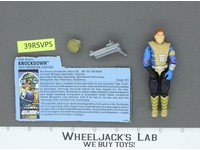 Knockdown V1 100% Complete G.I. Joe 1987 Hasbro Vintage Action Figure