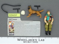 Law & Order V1 100% Complete G.I. Joe 1987 Hasbro Vintage Action Figure