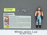 Monkeywrench V1 100% Complete G.I. Joe 1986 Hasbro Vintage Action Figure