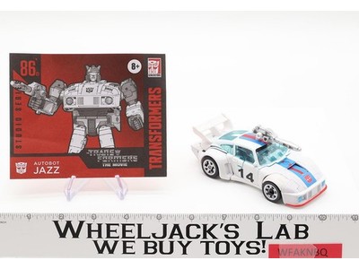 Jazz 86 100% Complete Transformers Studio Series 2021 Hasbro Action Figure