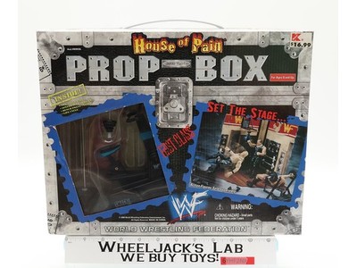 WWF House of Pain Prop Box 2000 Jakks Pacifc Playset NEW SEALED