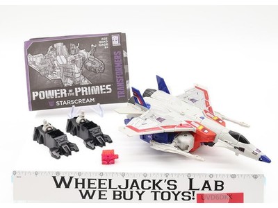 Starscream 100% Complete Voyager Transformers Power of the Primes 2017 Hasbro