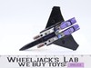 Skywarp 1984 Vintage G1 Transformers F-15 Fighter Hasbro Action Figure