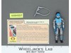 Lampreys V1 100% Complete G.I. Joe 1985 Hasbro Vintage Action Figure