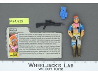 Zandar V1 100% Complete G.I. Joe 1986 Hasbro Vintage Action Figure