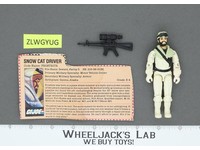 Frostbite V1 100% Complete G.I Joe 1985 Hasbro Vintage Action Figure