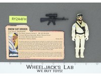 Frostbite V1 100% Complete G.I Joe 1985 Hasbro Vintage Action Figure