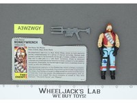 Monkeywrench V1 100% Complete G.I. Joe 1986 Hasbro Vintage Action Figure