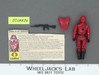Crimson Guard V1 100% Complete G.I. Joe 1985 Hasbro Vintage Action Figure