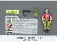Bazooka V1 100% Complete G.I. Joe 1985 Hasbro Vintage Action Figure