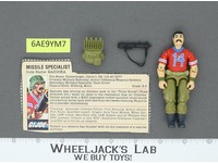 Bazooka V1 100% Complete G.I. Joe 1985 Hasbro Vintage Action Figure