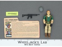 Crankcase V1 100% Complete G.I. Joe 1985 Hasbro Vintage Action Figure