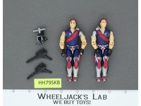 Tomax & Xamot V1 100% Complete G.I. Joe 1985 Hasbro Vintage Action Figure
