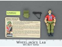 Bazooka V1 100% Complete G.I. Joe 1985 Hasbro Vintage Action Figure