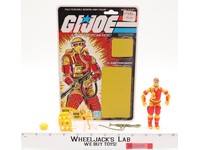Blowtorch V1 Complete 32 Cardback 1984 G.I. Joe Hasbro Vintage Action Figure