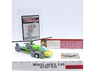 Springer 100% Complete Vintage 1986 G1 Transformers Hasbro Action Figure