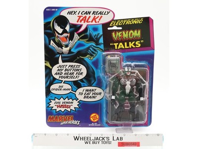 Electronic Venom Talks Marvel Superheroes 1991 Toybiz Action Figure NEW MOSC