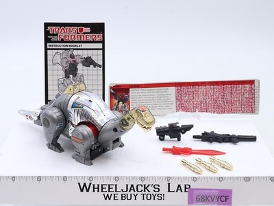 Sludge 100% Complete 1985 Vintage Hasbro Action Figure G1 Transformers