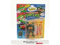 Michaelangelo Talking Turtle TMNT 1991 Playmates Vintage Action Figure MOSC