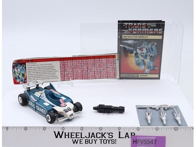 Mirage 100% Complete 1985 Vintage G1 Transformers Hasbro Action Figure