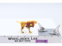 Steeljaw SILVER 100% Complete 1986 Vintage G1 Transformers Lion Action Figure