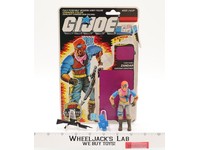 Zandar V1 100% Complete W/36 Cardback GI Joe 1986 Hasbro Vintage Action Figure