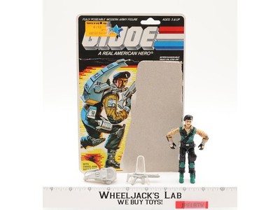 Dial-Tone 100% Complete With Card V1 GI Joe Action Figure Vintage 1986 Hasbro