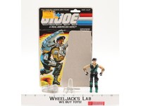 Dial-Tone 100% Complete With Card V1 GI Joe Action Figure Vintage 1986 Hasbro