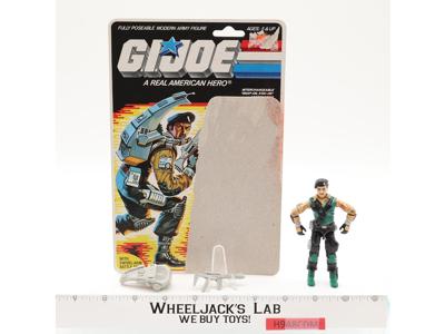 Dial-Tone 100% Complete With Card V1 GI Joe Action Figure Vintage 1986 Hasbro