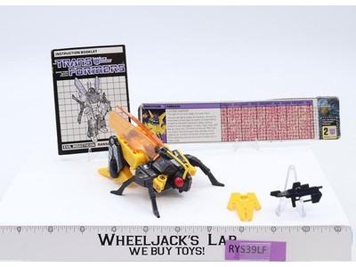 Ransack 100% Complete 1985 G1 Transformers Hasbro Vintage Figure NEAR MINT