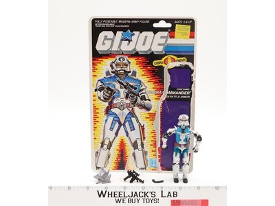 Cobra Commander V3 100% Complete W/ Cardback 1987 G.I. Joe Hasbro Vintage Figure