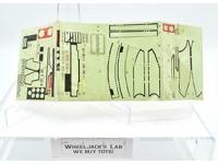 Jetfire #3 PARTIAL Decal Sticker Sheet G1 Transformers 1985 Vintage Hasbro