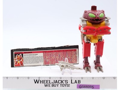 Repugnus Monsterbots 100% Complete WORKS 1987 Vintage G1 Transformers Figure