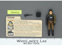 Major Bludd V1 100% Complete 1983 G.I. Joe Hasbro Vintage Action Figure