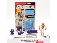 Snow Serpent V2 Complete 22 Cardback 1991 G.I. Joe Hasbro Vintage Action Figure