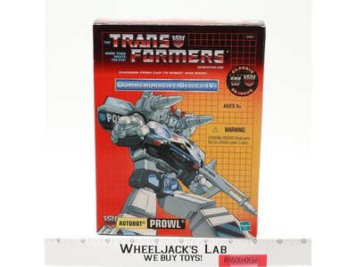 Prowl Transformers Commemorative Series Reissue 2002 Hasbro Figure NEW SEALED