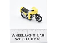 Remco Zybots YELLOW Motorcycle Action Figure Vintage