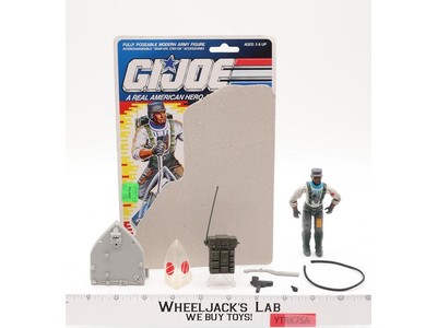 Stretcher V1 W/ 34 Cardback 1990 GI Joe ARAH Vintage Hasbro Action Figure
