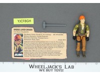 Tollbooth V1 100% Complete G.I. Joe 1985 Hasbro Vintage Action Figure